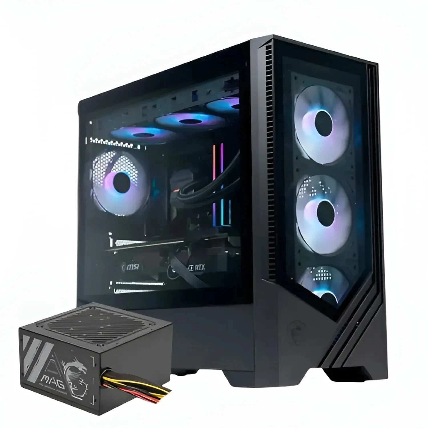 باندل قاب کیس و پاور برند MSI مدل PAG FORGE M100A D50