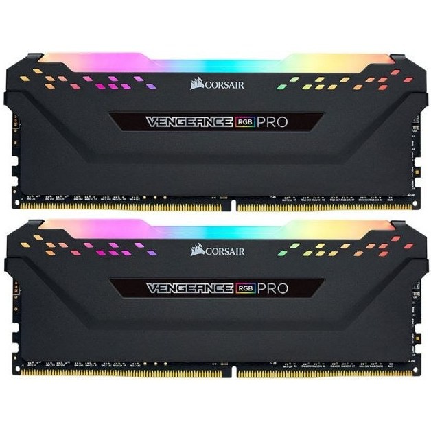 رم کامپیوتر برند CORSAIR مدل VENGEANCE RGB PRO 2x16 (32GB) 3200MHz DDR4