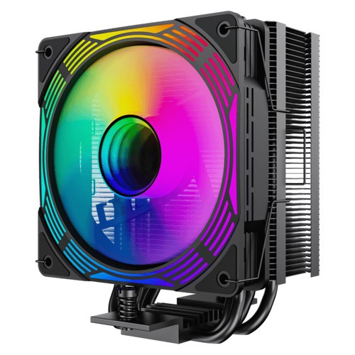 FAN COOLER GAMEMAX ICE FORCE BLACK | فن خنک کننده سی پی یو ار جی بی دار رنگ مشکی