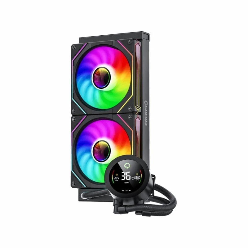 WATER COOLER ICEBURG240 DIGITAL GAMEMAX | فن خنک کننده سی پیو واتر ار جی بی دار گیم مکس