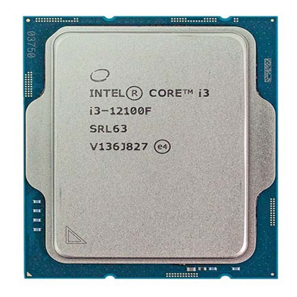 سی پی یو اینتل CPU INTEL CORE i3 12100F - سی پی یو | CPU