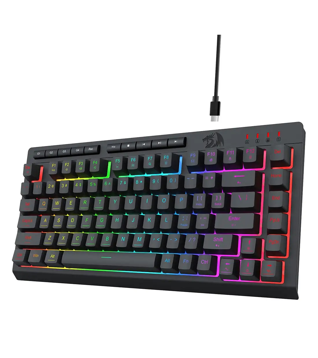 KEYBOARD REDRAGON CRESCENT K524RGB PRO | کیبورد ردراگون گیمینگ ار جی بی بیسیم - کیبورد و موس | KEYBOARD & MOUSE