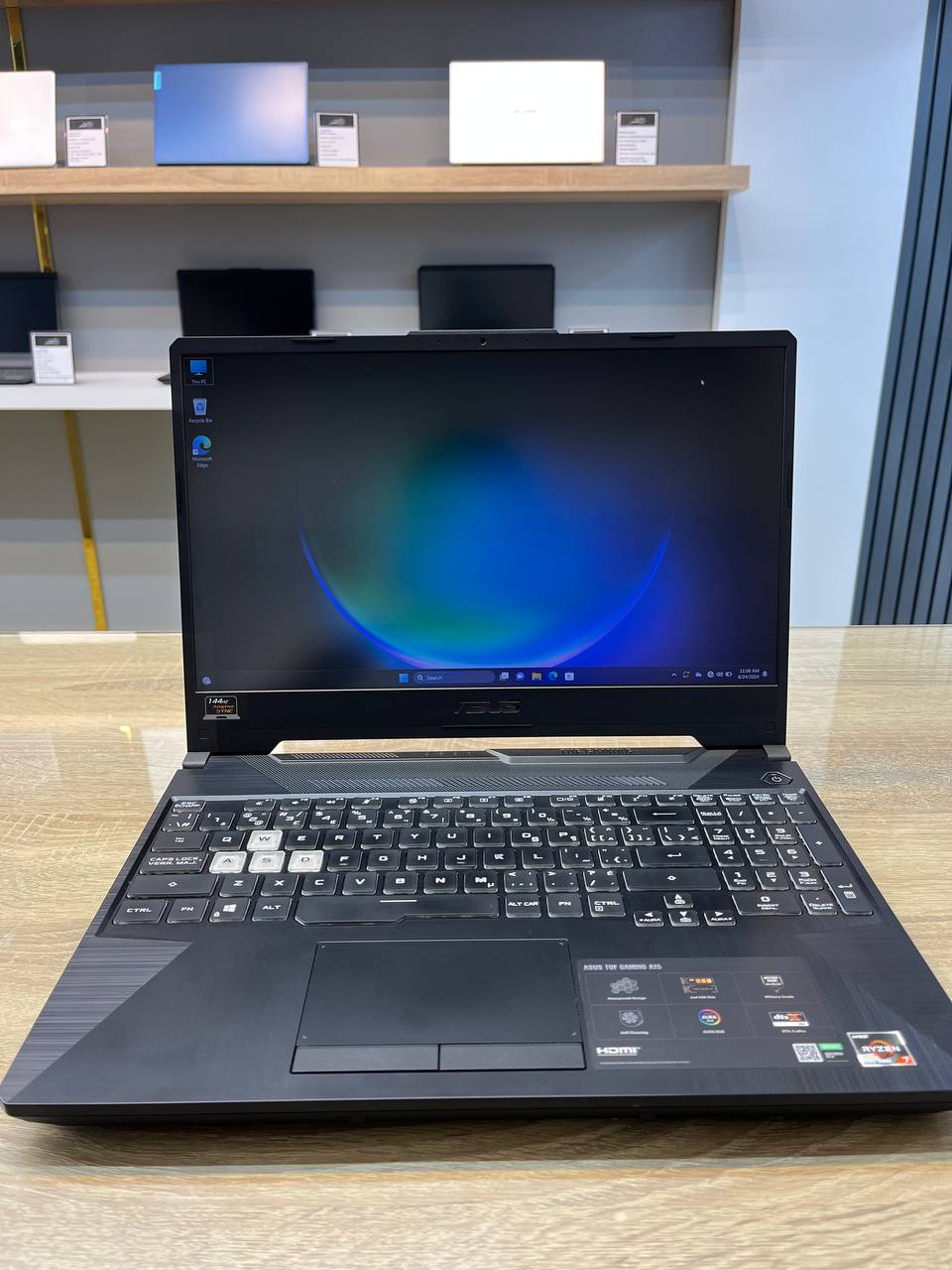 لپتاپ گیمینگ استوک ASUS TUF A15 | i5 10300H | RAM 16 | 512GB SSD | NVIDIA 1650 4GB - ASUS | ایسوس