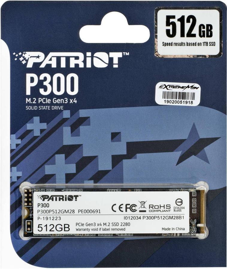 اس اس دی M2 برند پاتریوت SSD M2 PATRIOT 512GB - کارت های حافظه ( SSD - M2 - HARD )