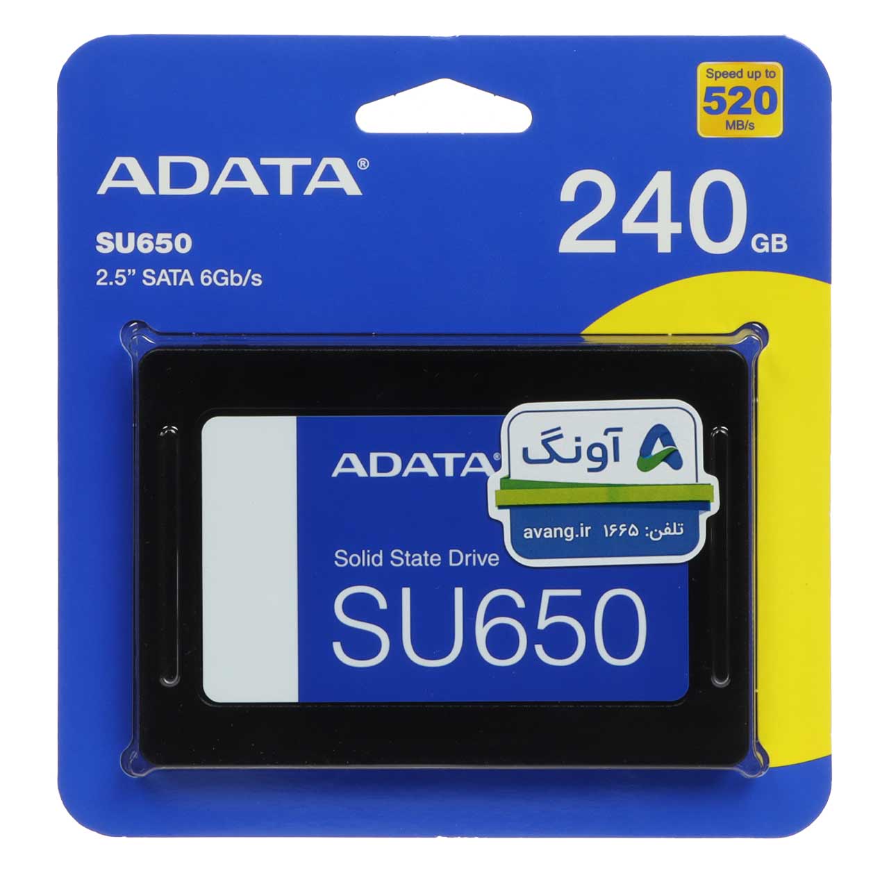 اس اس دی برند ای دیتا SSD ADATA SU650 240GB - کارت های حافظه ( SSD - M2 - HARD )