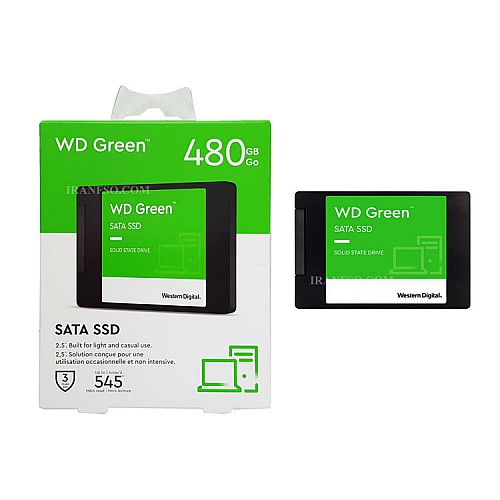 اس اس دی برند وسترن دیجیتال SSD WD GREEN 480GB - کارت های حافظه ( SSD - M2 - HARD )