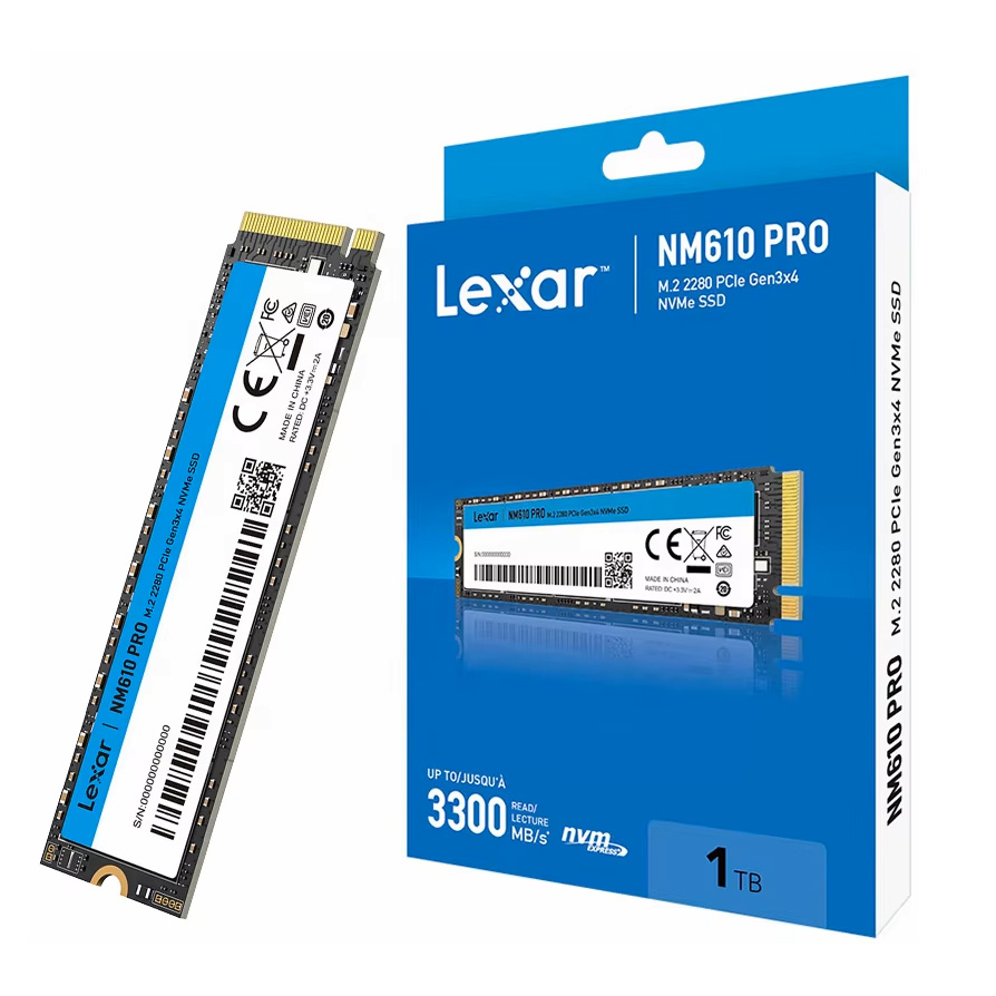 اس اس دی M2 برند لکسار یک ترابایت  SSD M2 LEXAR NM610PRO 1TB - کارت های حافظه ( SSD - M2 - HARD )